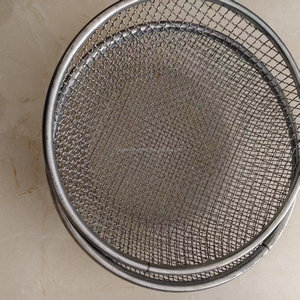 1/8 Inch Stainless Steel Wire Crimped Mesh <strong>Filters</strong> Rock Sifter Rust-Resistant Sieve <strong>Gravel</strong> MOQ 1 Factory Direct - Product Image 5