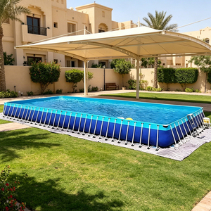 <span class=keywords><strong>Piscine</strong></span> à cadre en PVC facile à installer, grande <span class=keywords><strong>piscine</strong></span> commerciale pour jeux en plein air, parc aquatique - Product Image 1