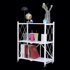 2025 New Trends Customized 5 Tier Metal Household Storage <b>Racks</b> Floor Standing and Foldable Snack Storage Units - Product Image 4