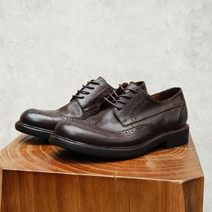 Nouvelle Tendance DSYX – Chaussures Homme en Cuir Véritable Brillant, Style Britannique Sportif Décontracté, à Enfiler, Légères, Antidérapantes et Respirantes pour l'Automne - Product Image 3