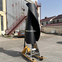 Éolienne Verticale Maglev 1kw 2kw 5kw, Générateur Éolien Éolienne Éolienne Éolienne, Kit Système d'Énergie Gratuite pour la Maison