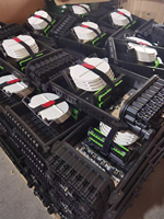 Kotak Terminal Optik FTTH 16 Core untuk Dinding dengan PLC Splitter, Material ABS PC, Tahan Air untuk Luar Ruangan