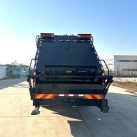 Camion Compacteur de Déchets Howo 15CBM 300HP à Vendre, Camion de Collecte de Déchets Compressés pour l'Exportation