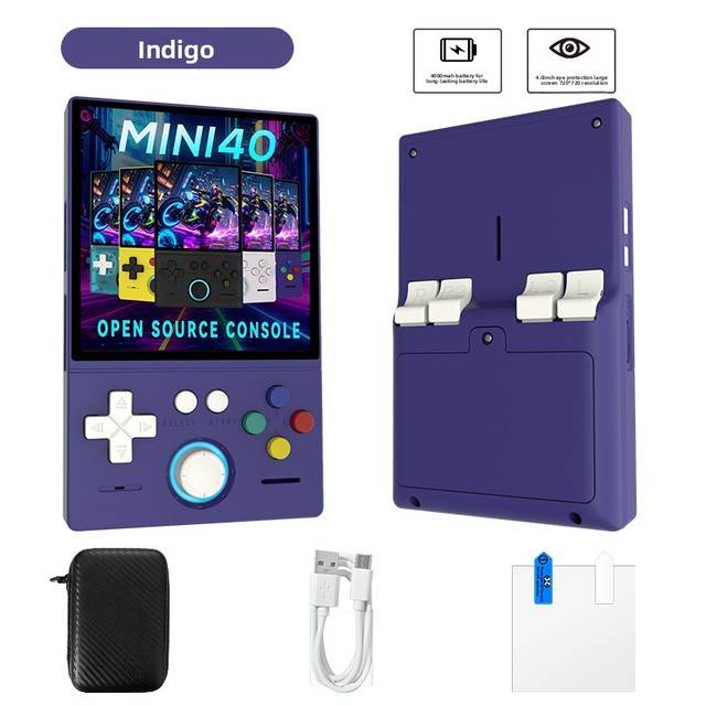 X323 Mini40 New Model Released 4inch Hd Screen Mini Portable Retro Game Console Handheld
