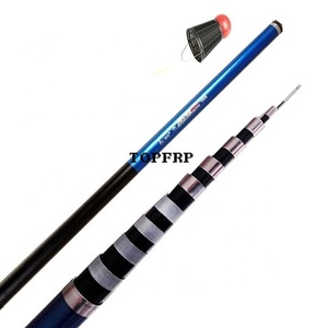 7m 8m 10m 15m 18m Telescopic Extension Pole Fiberglass Fishing <b>Rod</b> - Product Image 1