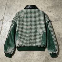 Veste zippée personnalisée de haute qualité avec design original et effet vieilli pour hommes