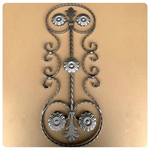 Componentes de metal de hierro forjado utilizados en herrajes y muebles decorativos - Product Image 5