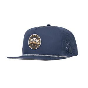 Casquette Snapback TCAP Chine Performance, style imperméable, avec trous découpés au laser, pour l'extérieur - Product Image 1