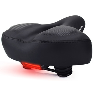 Fahrradsitze für Komfort, Übergroßer Extra Weicher Gepolsterter Fahrradsitz für Männer und Frauen, Bequemer Großer Fahrradsattel für Mountainbikes - Product Image 3