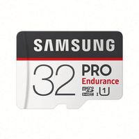 Livraison gratuite pour la carte mémoire SD TF SAMSUNG Pro Endurance 32 Go 64 Go 128 Go 100 Mo C10 U1 pour tous les téléphones, caméra vidéo 4K HD