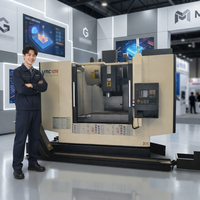 Centre d'usinage vertical CNC haute précision VMC1370 avec broche de 11 kW, ATC 24 outils et guides linéaires