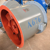 Ventilateur à flux axial d'échappement de fumée d'incendie 1.1kw 1.5kw 3kw 5.5kw 11kw ventilateur d'échappement de fumée de Ventilation