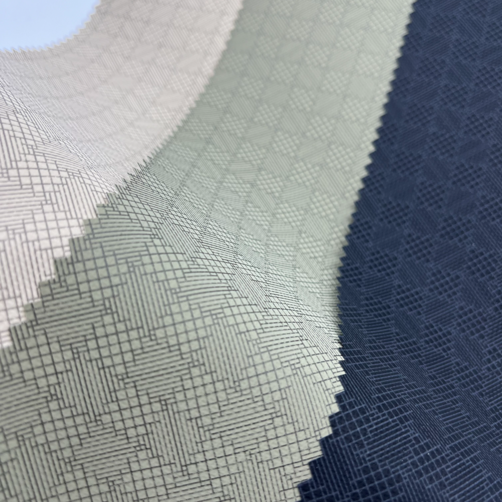 PU Synthetic Leather Fabric with Printed Design