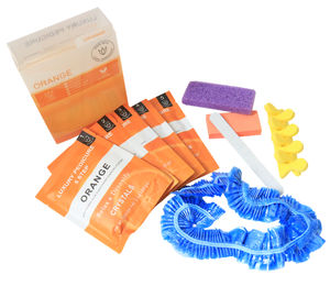 Juego de manicura y pedicura <span class=keywords><strong>completo</strong></span> para el cuidado de la piel, 10 en L, exfoliante de azúcar para pies, removedor de callos, Volcano Surge, Spa, <span class=keywords><strong>Kit</strong></span> de pedicura - Product Image 3