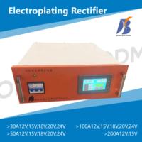 Redresseur 200A 12V ac à dc 3 phases avec commande d'écran tactile pour le placage