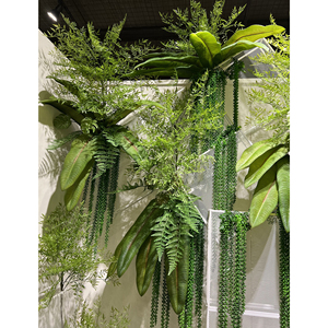 Plantes vertes suspendues de forêt 2023 pour la décoration d'hôtel de mariage - Product Image 1