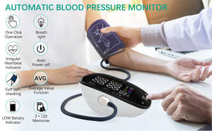 Monitor de presión arterial para la parte superior del brazo, Panel LED negro, pantalla grande, <span class=keywords><strong>BPM</strong></span> electrónica automática - Product Image 4