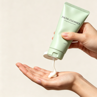 Nettoyant Visage aux Acides Aminés avec Triple Filtrate de Ferment, SOD et Niacinamide – Contrôle du Sébum, Nettoyage Doux