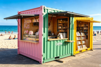 Mini-conteneurs modulables personnalisables - Magasins mobiles préfabriqués, appartements, entreprises en démarrage, hôtels, villas (10FT/20ft)