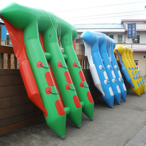 Venta Directa del Fabricante de Peces Voladores Inflables para Agua: Bote Banana Acuático Remolcable por Moto Acuática, Giroscopio Patito Amarillo - Product Image 3