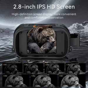 HD 2.8 pouces écran 10X Zoom 1080P 800m 3W jumelles infrarouges télescope lunettes portée numérique chasse dispositif de Vision nocturne prix