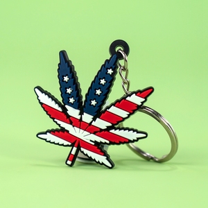 Bestseller ODM Schlüsselanhänger Deko PVC Schlüsselringe Großhandel Werbeartikel Kundenspezifische Bunte Blätter Accessoires Charms Bulk Wasserdicht - Product Image 2