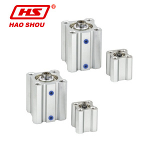 Pièces pneumatiques de la série CQ2 Slim Cylinder, à tige unique, type expert taïwanais, haute résistance à l'eau et aux champs magnétiques - Product Image 4