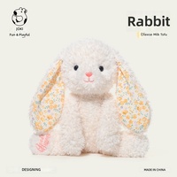 Peluche Lapin Ultra Douce, Adorable Poupée Lapin, Compagnon de Douceur, Cadeau d'Anniversaire, Animal en Peluche en Polyester