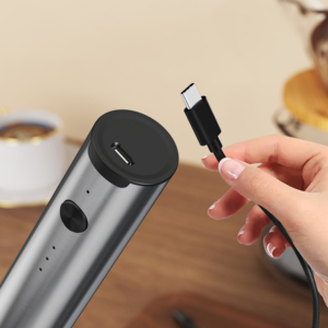 Mousseur à lait manuel rechargeable par USB en gros, écologique, mousseur électrique, mélangeur à café pour matcha, collagène - Product Image 3