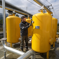 Usine de biogaz entièrement automatique : technologie de fermentation et d'extraction, cuve sous pression, moteur, capacité personnalisable, écologique, faible consommation