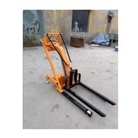 Chariot élévateur électrique portable de haute qualité 500 kg, batterie 24 V, levage 1,5 m 1,7 m, mini chariot élévateur électrique