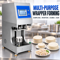 Presse semi-automatique commerciale pour emporte-pièces à raviolis, machine à former les peaux de wontons, équipement à pâte pour samosas et empanadas pour restaurants