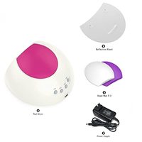 SUN2C 48W Lampe UV LED pour Séchage des Ongles en Gel, Vernis à Ongles, Manucure Professionnelle, Lampe de Polymérisation pour Salon, Lampe UV pour Ongles en Gel
