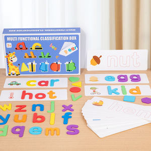 Jeu <span class=keywords><strong>de</strong></span> reconnaissance des lettres ABC, cartes flash alphabet, jeu d'association <span class=keywords><strong>de</strong></span> mots à <span class=keywords><strong>lire</strong></span>, jouet d'apprentissage <span class=keywords><strong>de</strong></span> l'orthographe - Product Image 5