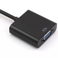 Adaptateur HDMI vers VGA 0.15M HDTV 1080P HDMI M vers VGA F convertisseur câble adaptateur pour ordinateur portable
