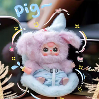 Authentique Baby Three, série de poupées en peluche à collectionner, boîte mystère, jouet tendance, cadeau d'anniversaire pour bébé, boîtes mystère