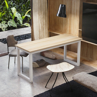 Bureau et chaise d'étude modernes pour élèves de maternelle et de primaire, table en bois pour la maison ou le bureau