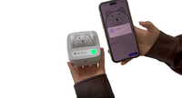 Printer penerimaan termal portabel mini label tanpa tinta & foto printer termal Bluetooth untuk hadiah siswa anak-anak