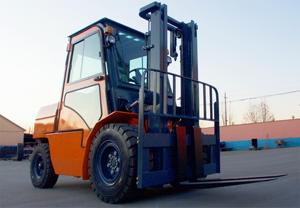 공장 직매 디젤 지게차 트럭 1 1.5 2 3 톤 4x4 강력한 EPA Eur5 엔진 미니 농장 새로운 지게차 - Product Image 5