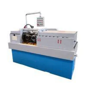 Fully Automatic Hydraulic Spline Shaft Steel Rod Rebar Nail Thread Rolling Screw Bolt Making Machine