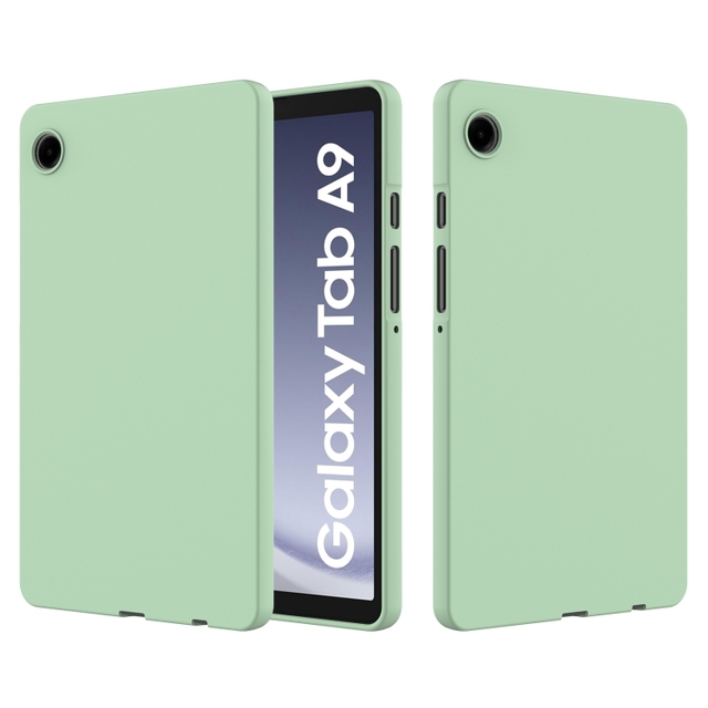 Pure Color Liquid Silicone Shockproof Tablet Case for Samsung Galaxy Tab A9