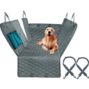 Funda de asiento para mascotas con ventana de malla, hamaca impermeable antideslizante para asiento trasero para perros, Protector de mascotas para asiento trasero de coche con bolsillos - Product Image 2