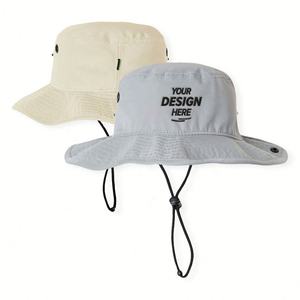 Chapeau seau en velours côtelé unisexe avec logo brodé sur mesure pour les sports d'été décontracté activités de plein air éponge pour voyage pêche enfants - Product Image 1