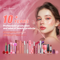 Fabricant professionnel de produits de beauté pour les lèvres, ensemble de rouge à lèvres mat à six couleurs LANGMANNI, imperméable et tendance, pour le maquillage quotidien