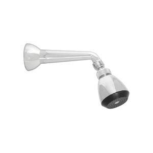 Robinetterie de douche thermostatique en chrome brossé poli avec bras de douche robuste, en plastique ABS, à jet doux effet pluie, ensembles de mitigeurs de douche thermostatiques - Product Image 1