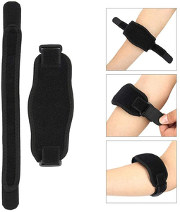 Có thể điều chỉnh khuỷu tay hỗ trợ dây đeo khuỷu tay cú đúp với nén pad cho người chơi golf quần vợt khuỷu tay giảm đau nam giới và phụ nữ - Product Image 5