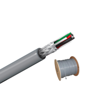 Câble d'alimentation torsadé 4 conducteurs 24 AWG avec fil de drainage et communication RS485, 2 paires (références 9841, 9841LV, 9841NH)