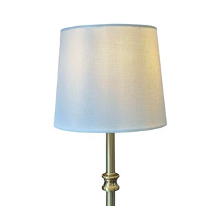 Vintage Brass Cordless Rechargeable Table <b>Lamp</b> Rechargeable Touch Table <b>Lamp</b> with Fabric Shade for Restaurant - Product Image 4