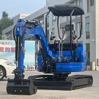 Vente flash LIVRAISON GRATUITE Excavatrice hydraulique de 1,8 tonne, mini-excavatrice chinoise adaptée à la ferme, au jardin et à la construction