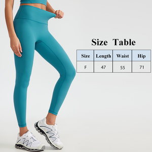 Nouvelles taille libre sensation nue taille abdominale hanche ascenseur minceur vêtements de sport de gymnastique pour femmes entraînement Fitness pantalons de Yoga - Product Image 5